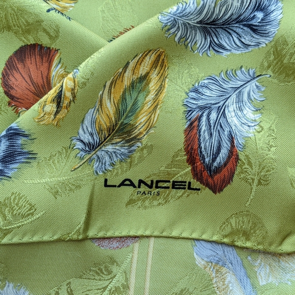 Lancel silk scarf - Picture 4 of 7